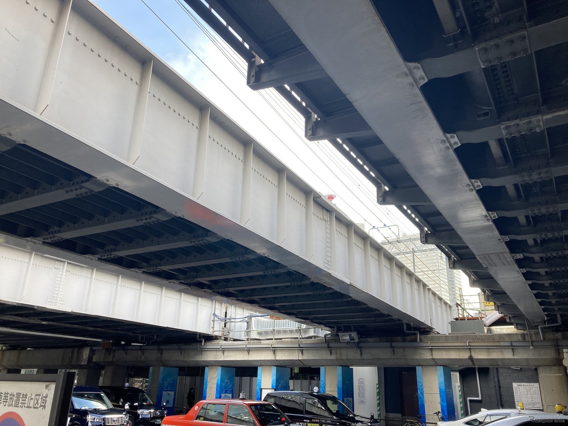 浜松町駅現況（2月16日）