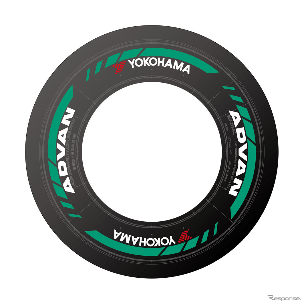 開発用レーシングタイヤイメージ