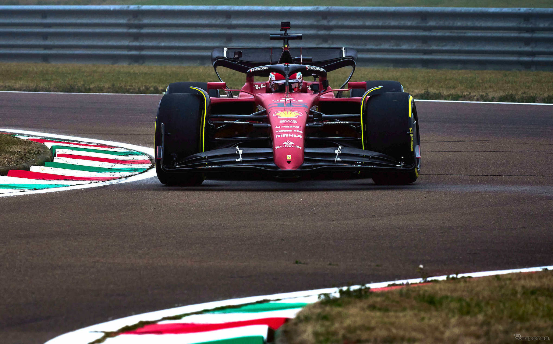 フェラーリF1-75（初走行）