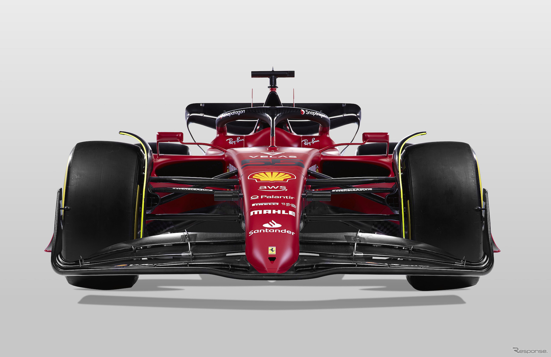 フェラーリF1-75（発表画像）