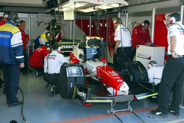 【トヨタF1ドリーム】テスト2日目は「トラブルフリー」