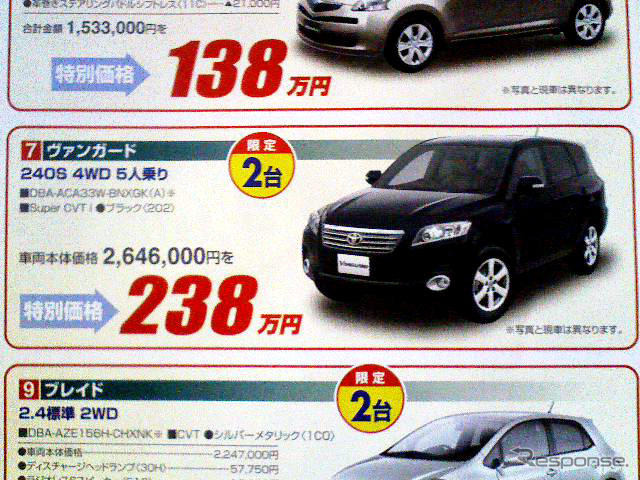 【週末の値引き情報】この価格でミニバン、SUV、RVを購入できる!!