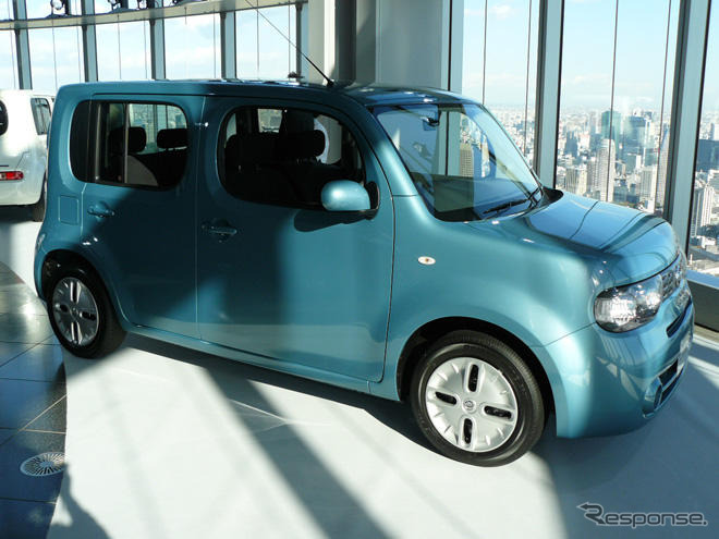 【日産 キューブ 新型発表】180cm＋・90kg＋…後席ふたりならジャグジー感