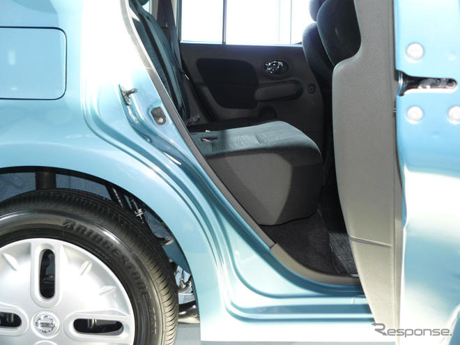 【日産 キューブ 新型発表】180cm＋・90kg＋…後席ふたりならジャグジー感
