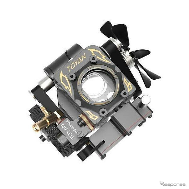 燃焼室が観察できる4ストローク超小型エンジンモデル