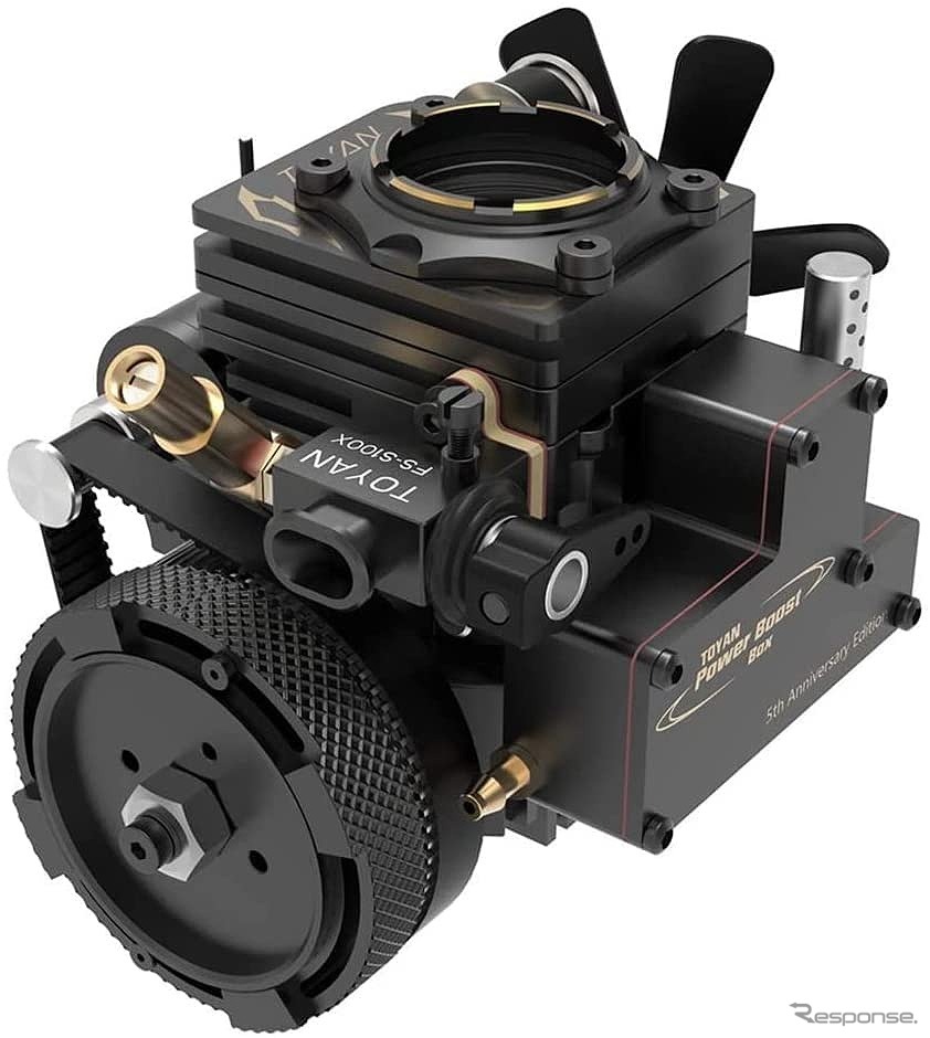 燃焼室が観察できる4ストローク超小型エンジンモデル