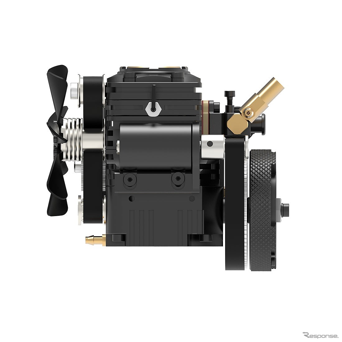 燃焼室が観察できる4ストローク超小型エンジンモデル