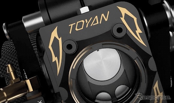 燃焼室が観察できる4ストローク超小型エンジンモデル