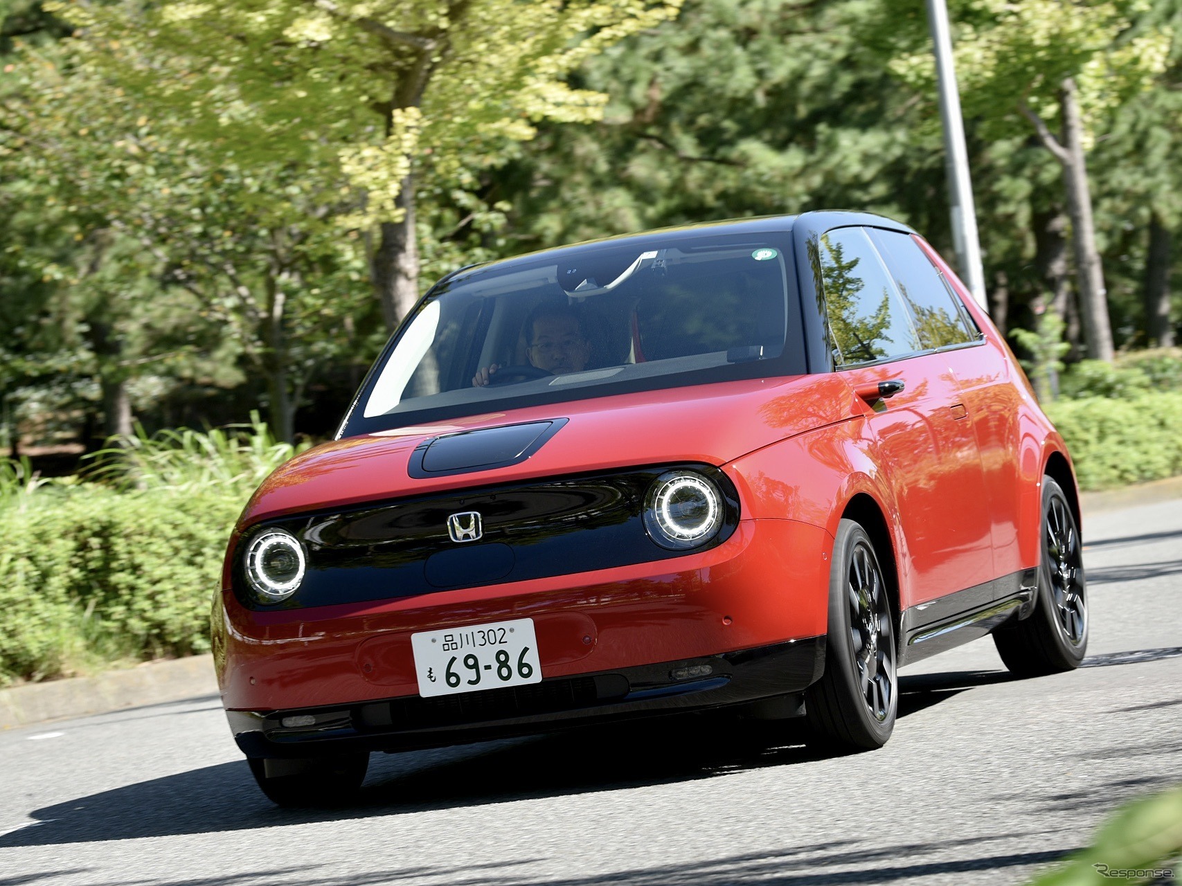 電気自動車の例：ホンダe