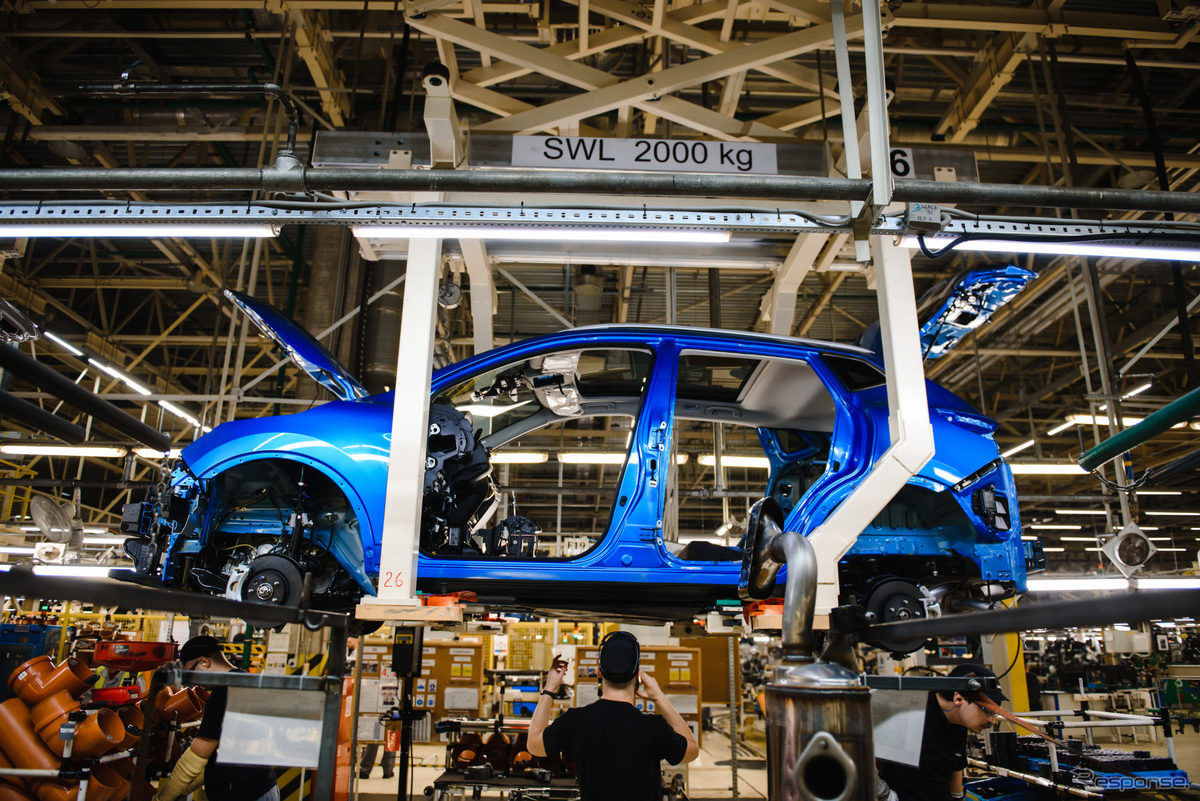 日産サンクトペテルブルク工場（ロシア）