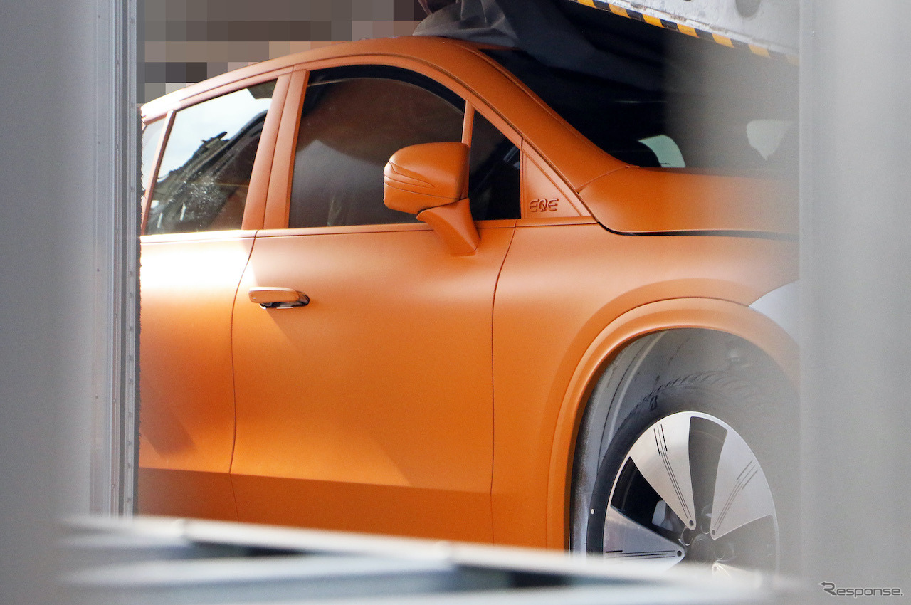 メルセデスベンツ EQE SUV プロトタイプ（スクープ写真）