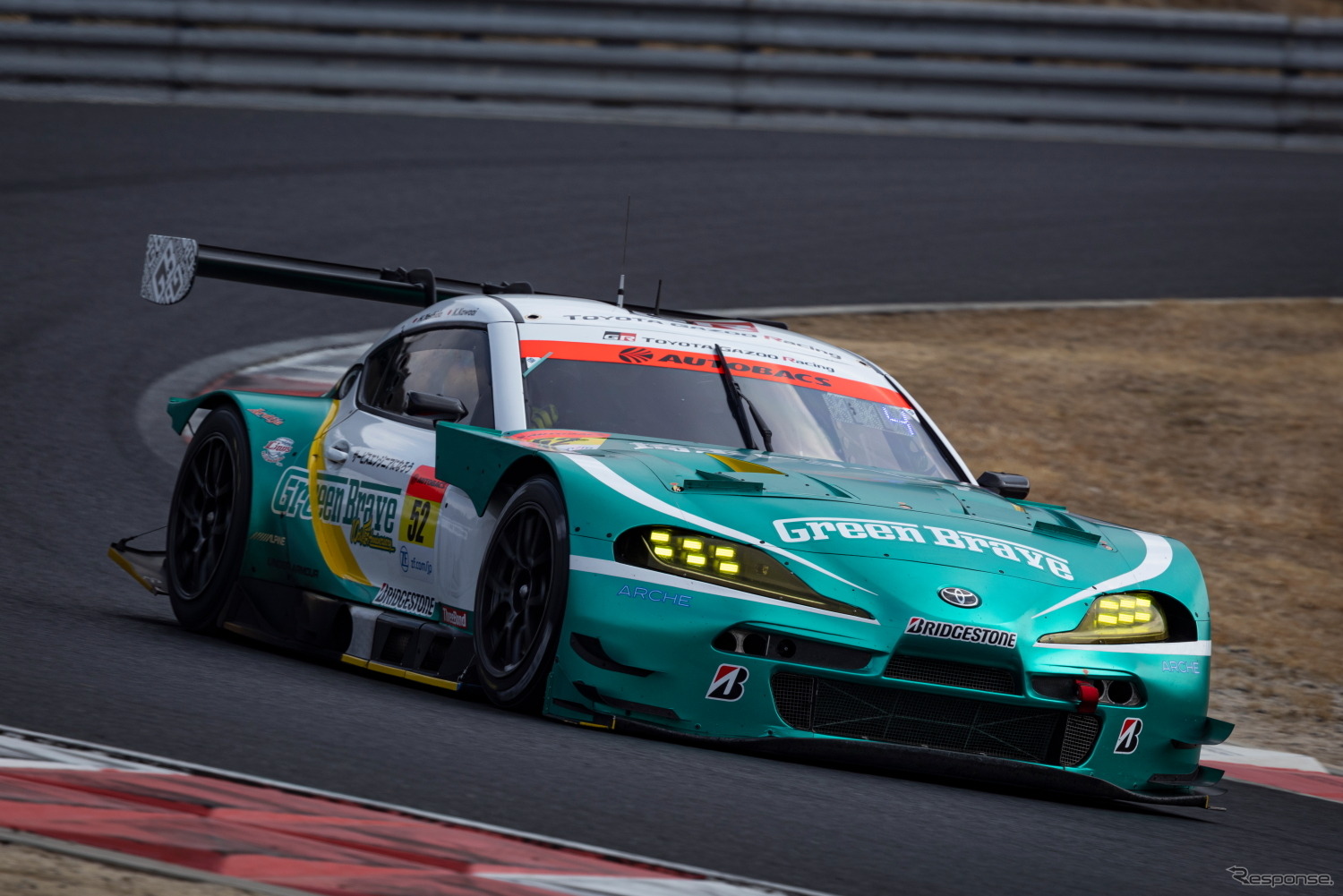 2022SUPER GT公式テスト岡山