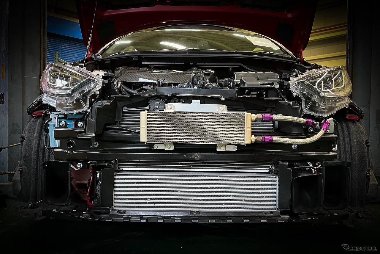 HKS GRヤリス用オイルクーラーキット