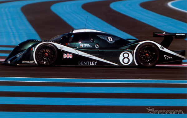 【ルマン2002出走車】ベントレー『EXPスピード8』を披露…新開発エンジン
