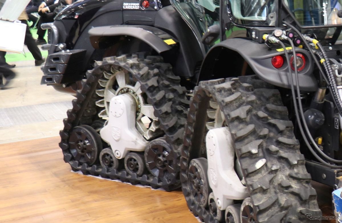 車幅も考慮したクローラー