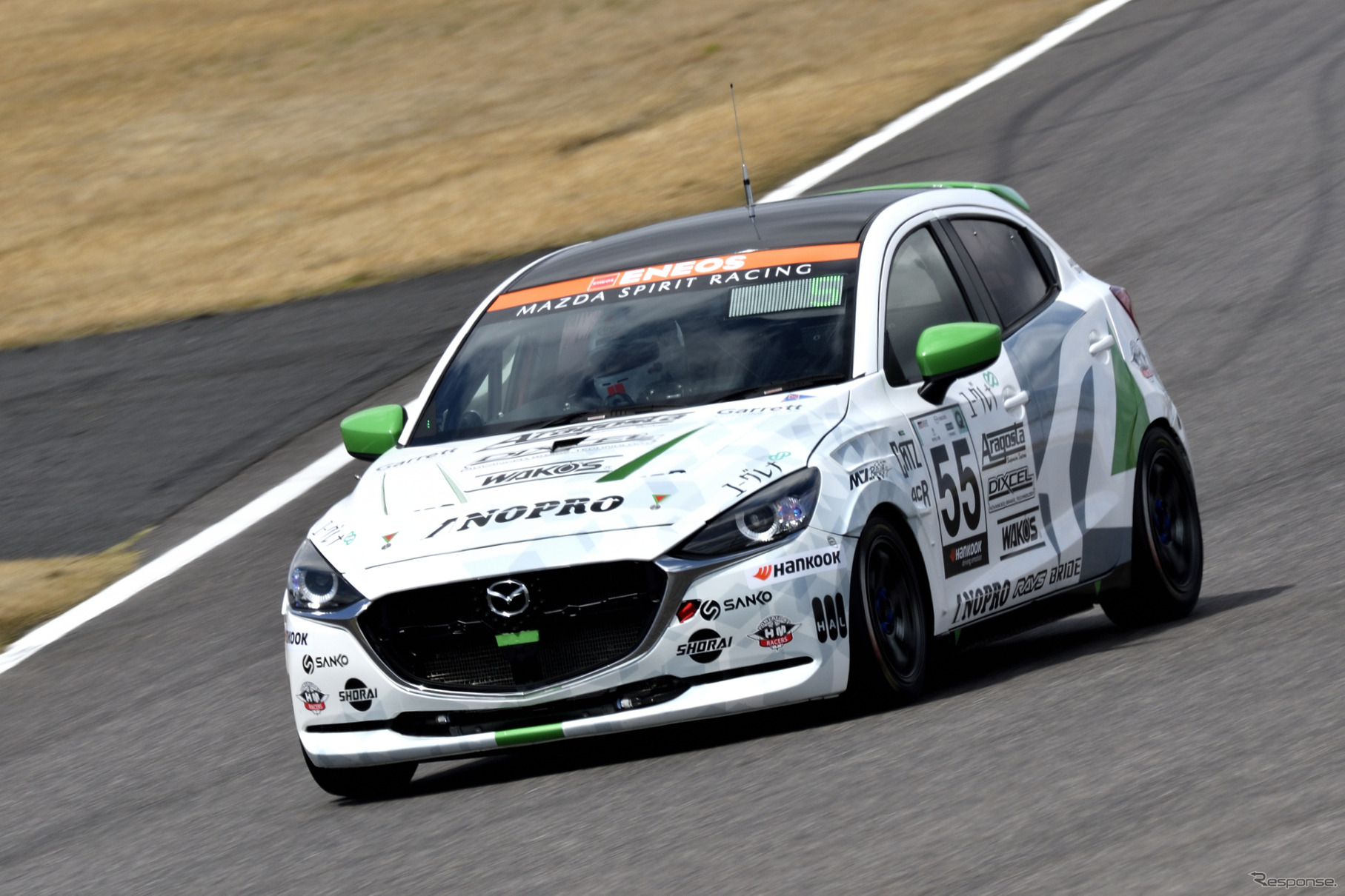 55号車 MAZDA SPIRIT RACING MAZDA2 Bio concept