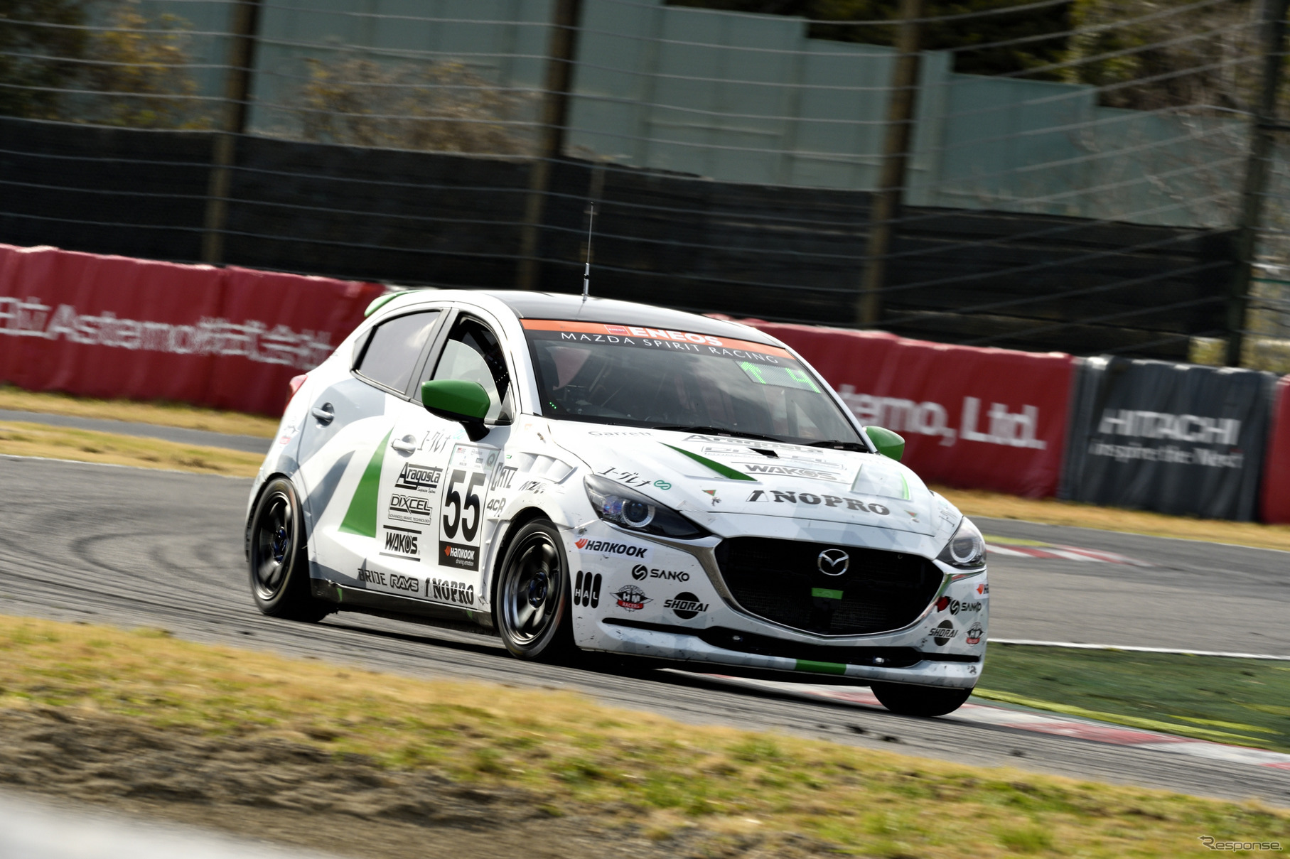 55号車 MAZDA SPIRIT RACING MAZDA2 Bio concept