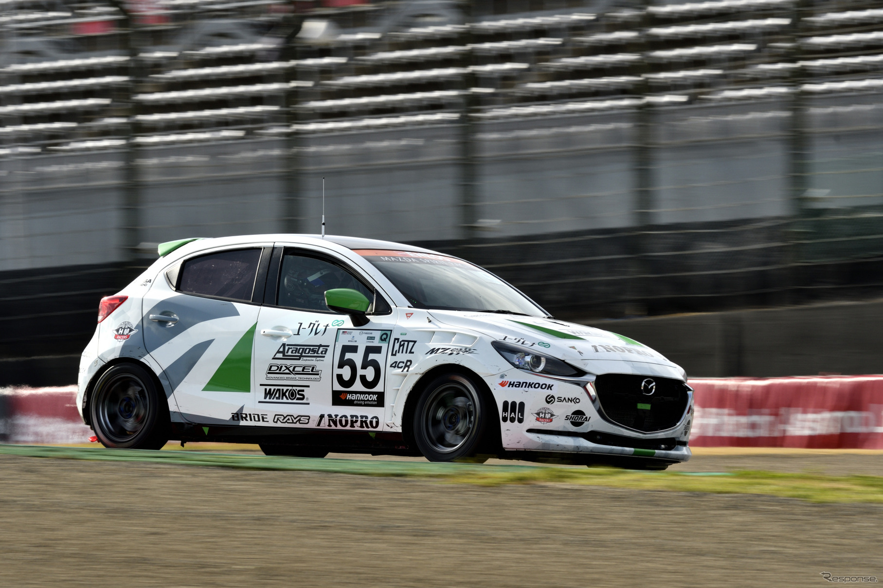 55号車 MAZDA SPIRIT RACING MAZDA2 Bio concept