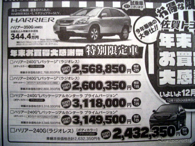 【新車値引き情報】このプライスで新車を購入できる!!
