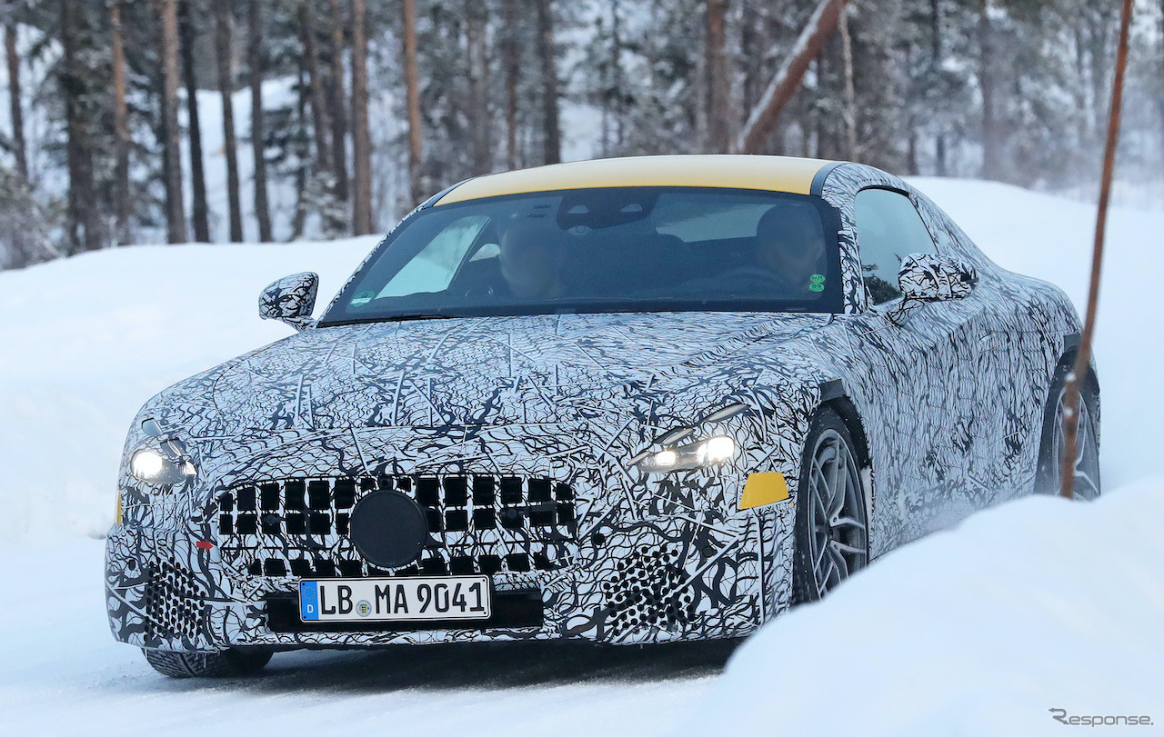 メルセデス AMG GT 次期型プロトタイプ　（スクープ写真）