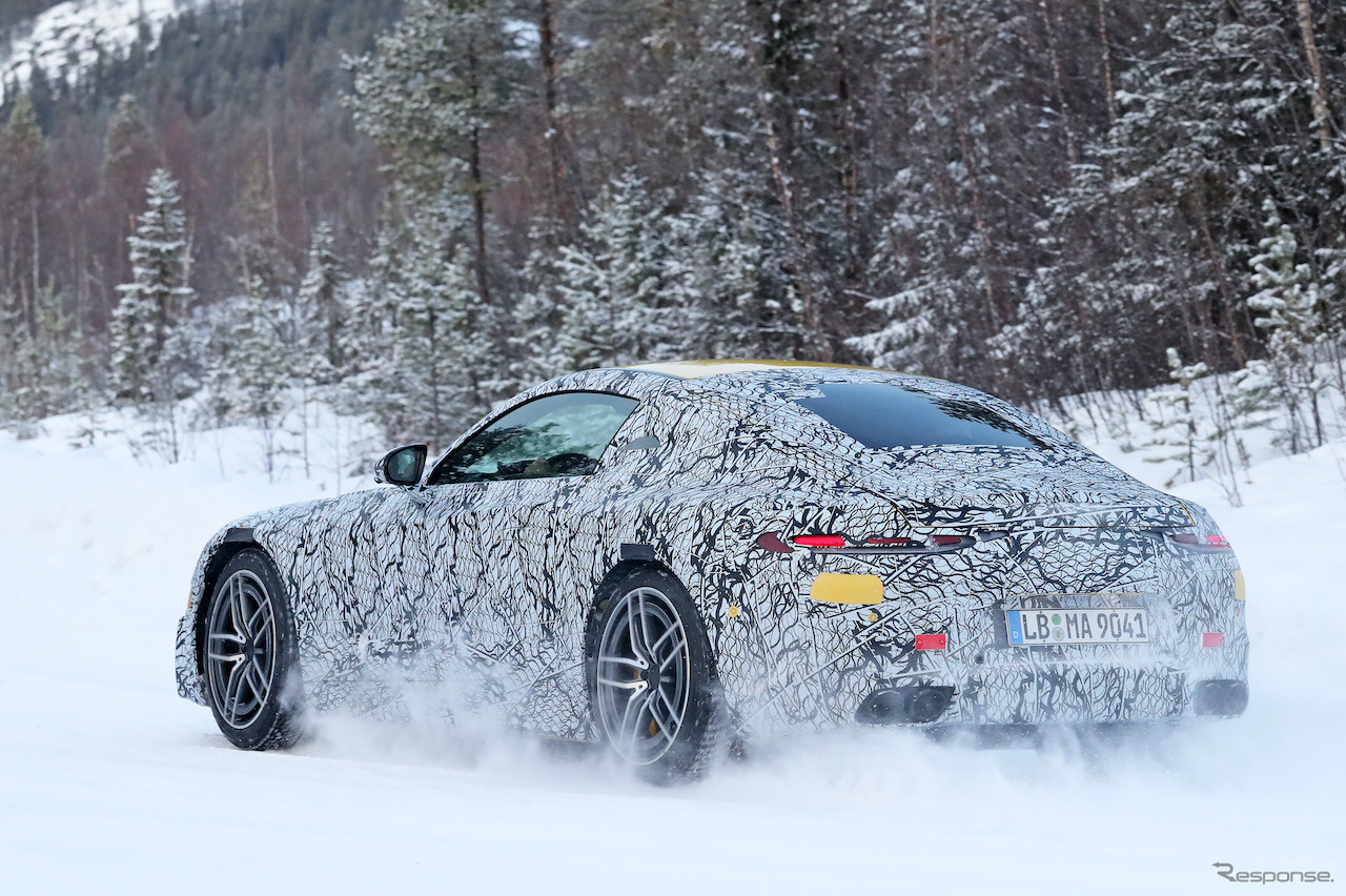 メルセデス AMG GT 次期型プロトタイプ　（スクープ写真）