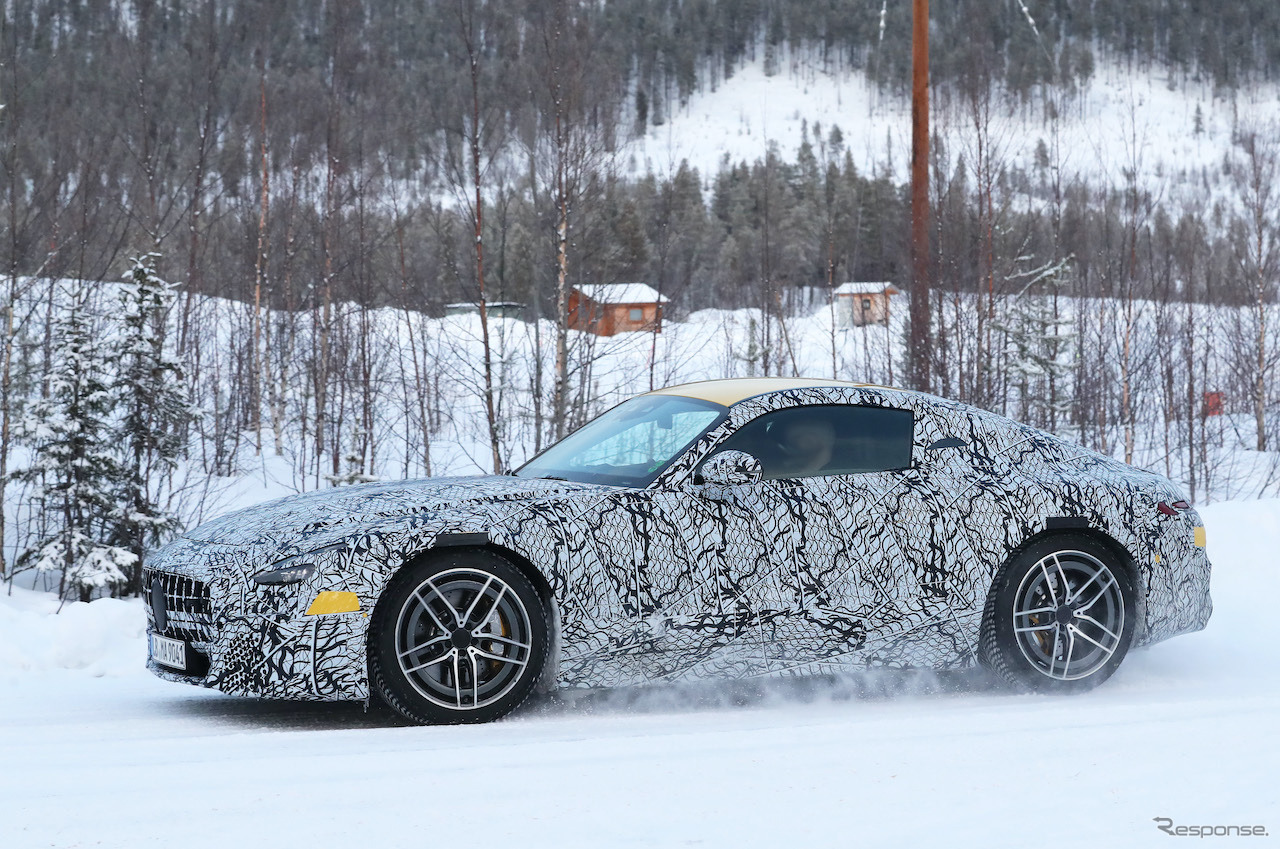 メルセデス AMG GT 次期型プロトタイプ　（スクープ写真）