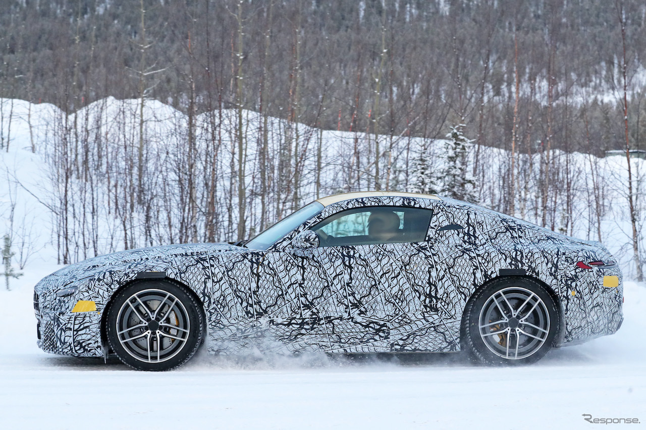 メルセデス AMG GT 次期型プロトタイプ　（スクープ写真）