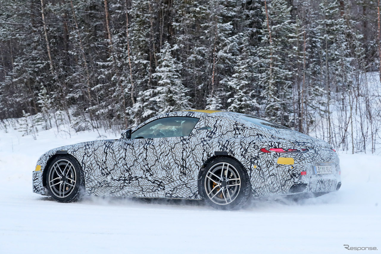メルセデス AMG GT 次期型プロトタイプ　（スクープ写真）