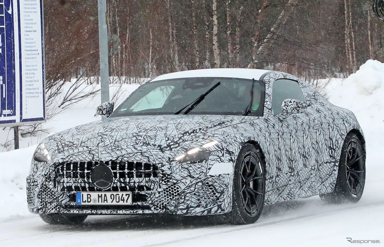 メルセデス AMG GT 次期型プロトタイプ　（スクープ写真）