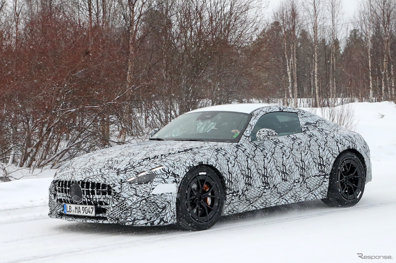 メルセデス AMG GT 次期型プロトタイプ　（スクープ写真）