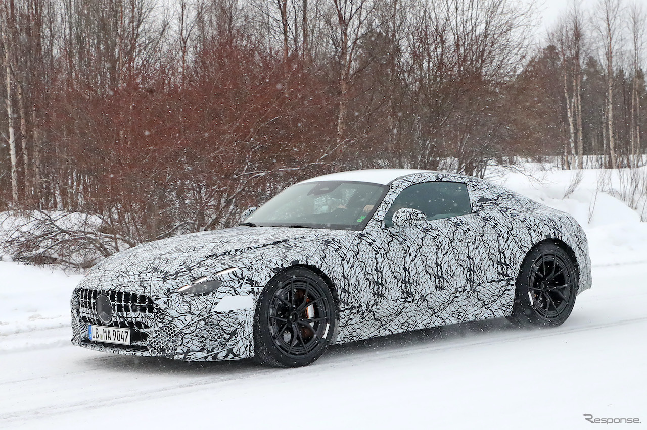 メルセデス AMG GT 次期型プロトタイプ　（スクープ写真）