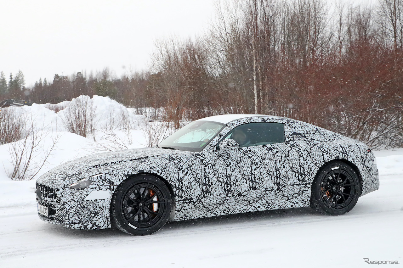 メルセデス AMG GT 次期型プロトタイプ　（スクープ写真）