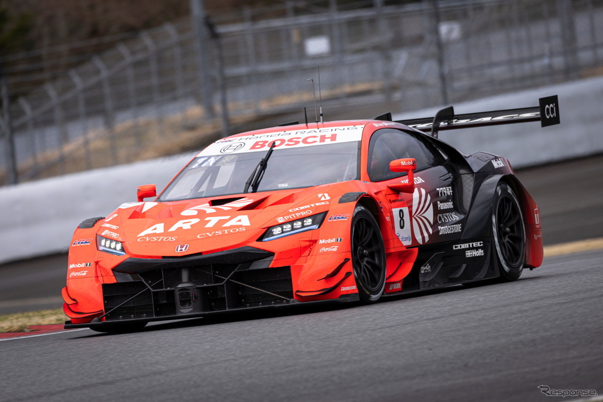 2022SUPER GT公式テスト富士