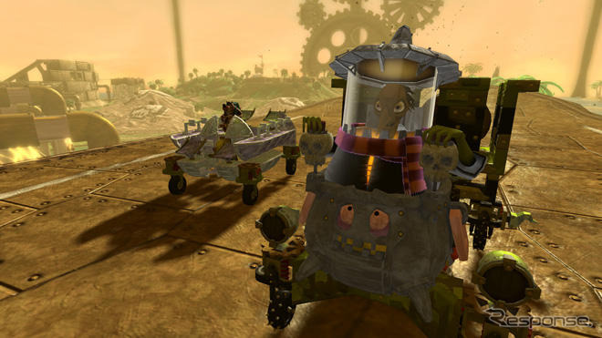 Xbox 360『バンジョーとカズーイの大冒険：ガレージ大作戦』…親子で乗り物を造って