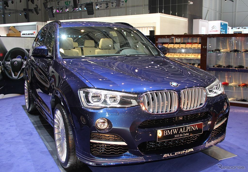 BMWアルピナXD3（ジュネーブモーターショー2016）
