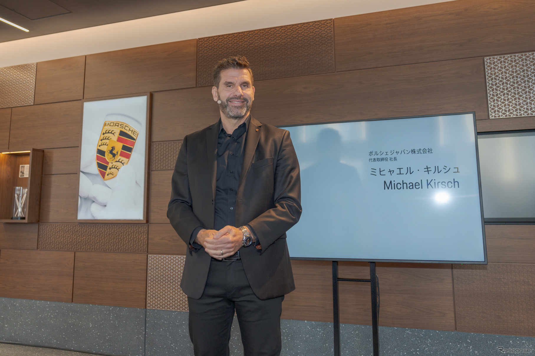 ポルシェジャパン代表取締役社長 ミヒャエル・キルシュ氏。