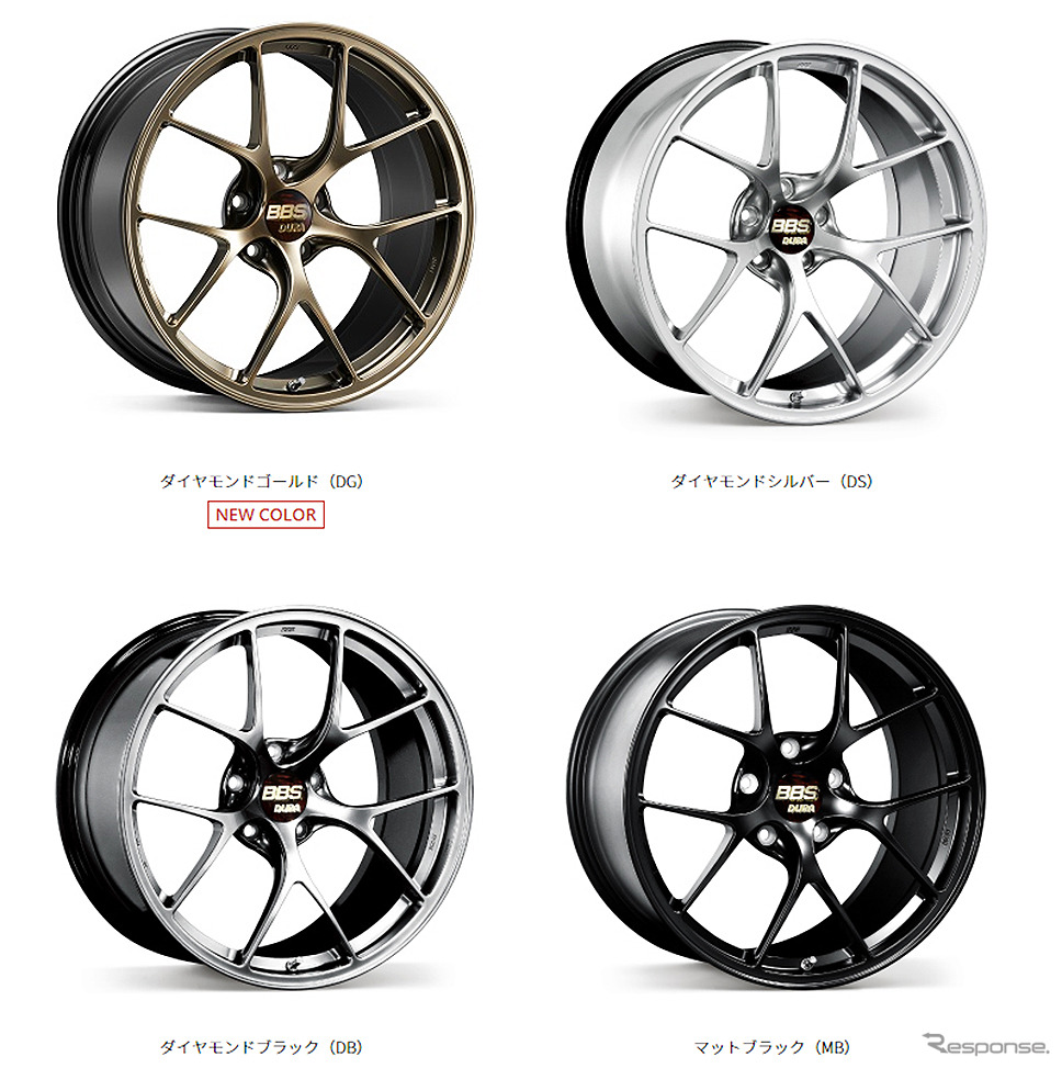 超超ジュラルミン鍛造 1ピースホイール「RI-D」イメージ