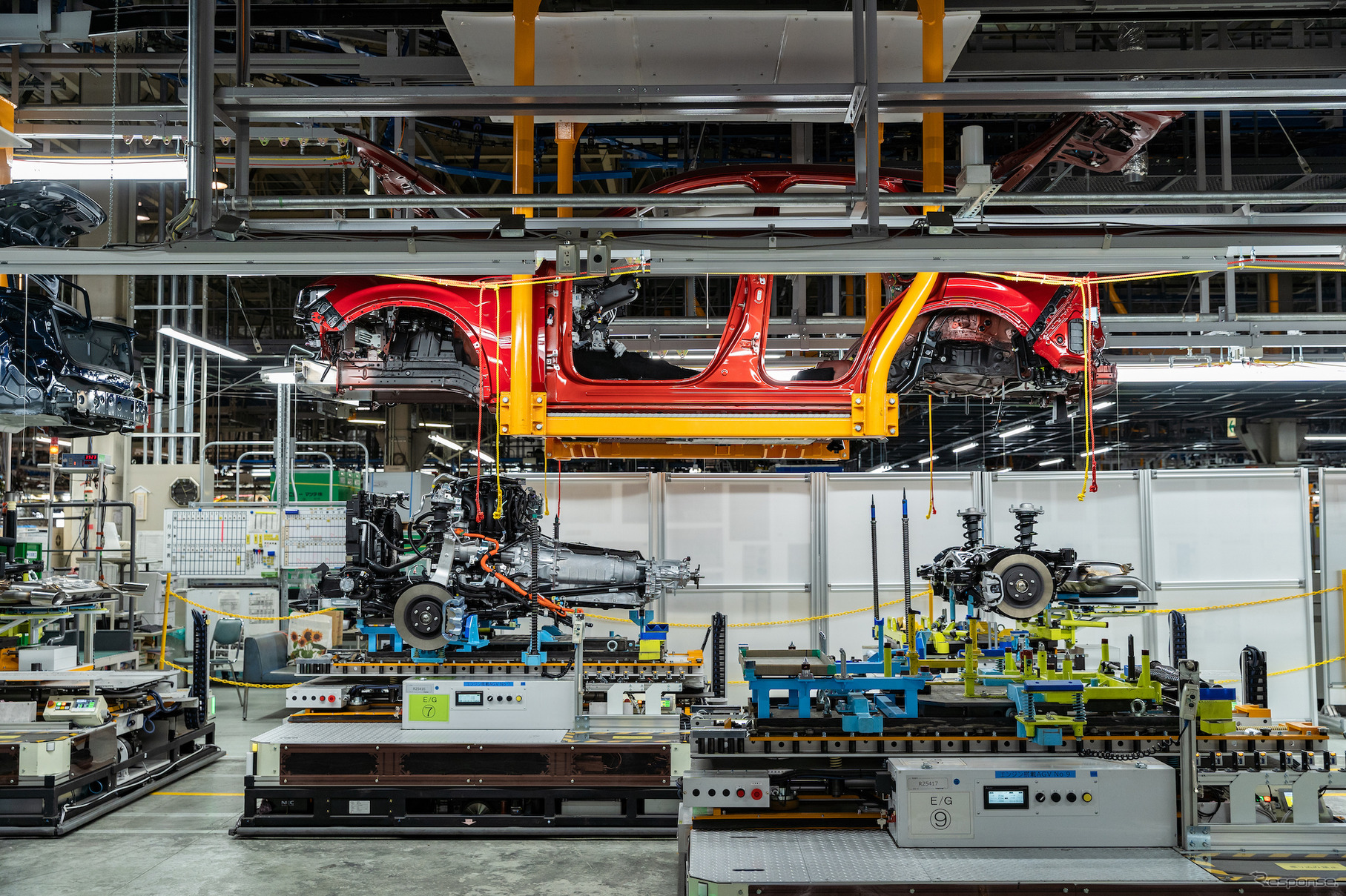 マツダCX-60生産開始（防府第2工場）