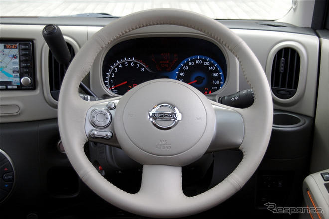【日産 キューブ 新型】ほのぼのとさせるインテリア
