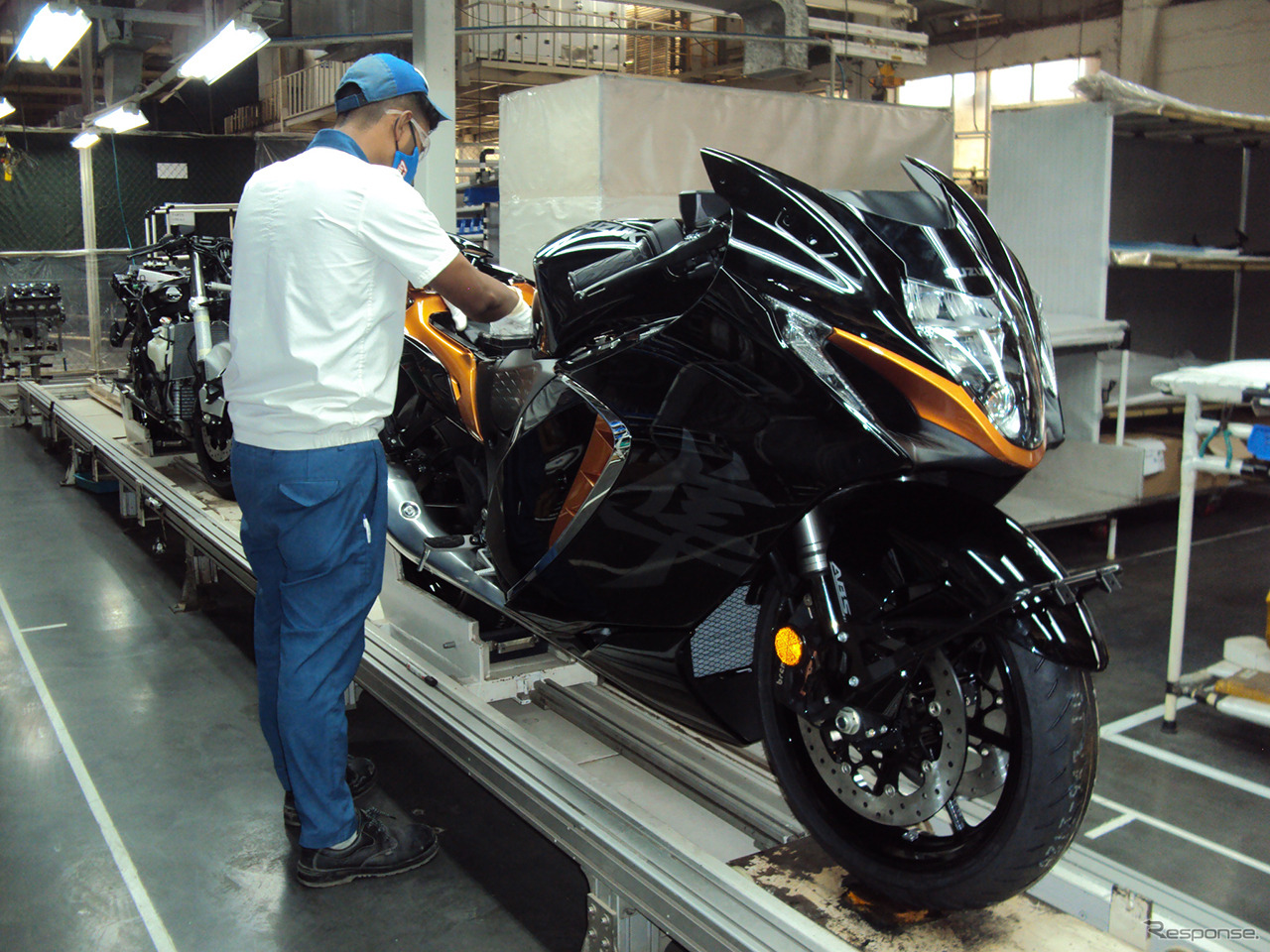 インドの新型ハヤブサ組立ライン（参考画像）