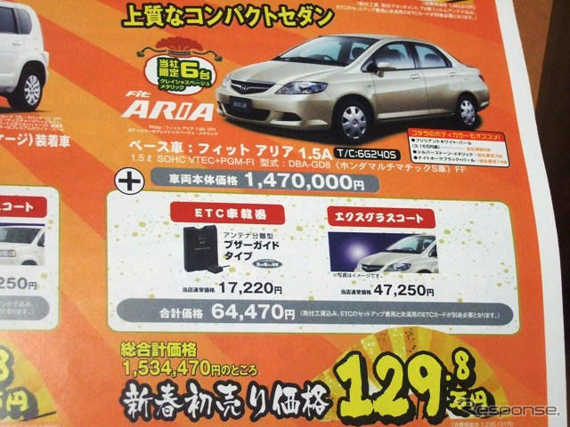 【初売り 値引き情報】新年はこのプライスでこの新車を購入する!!