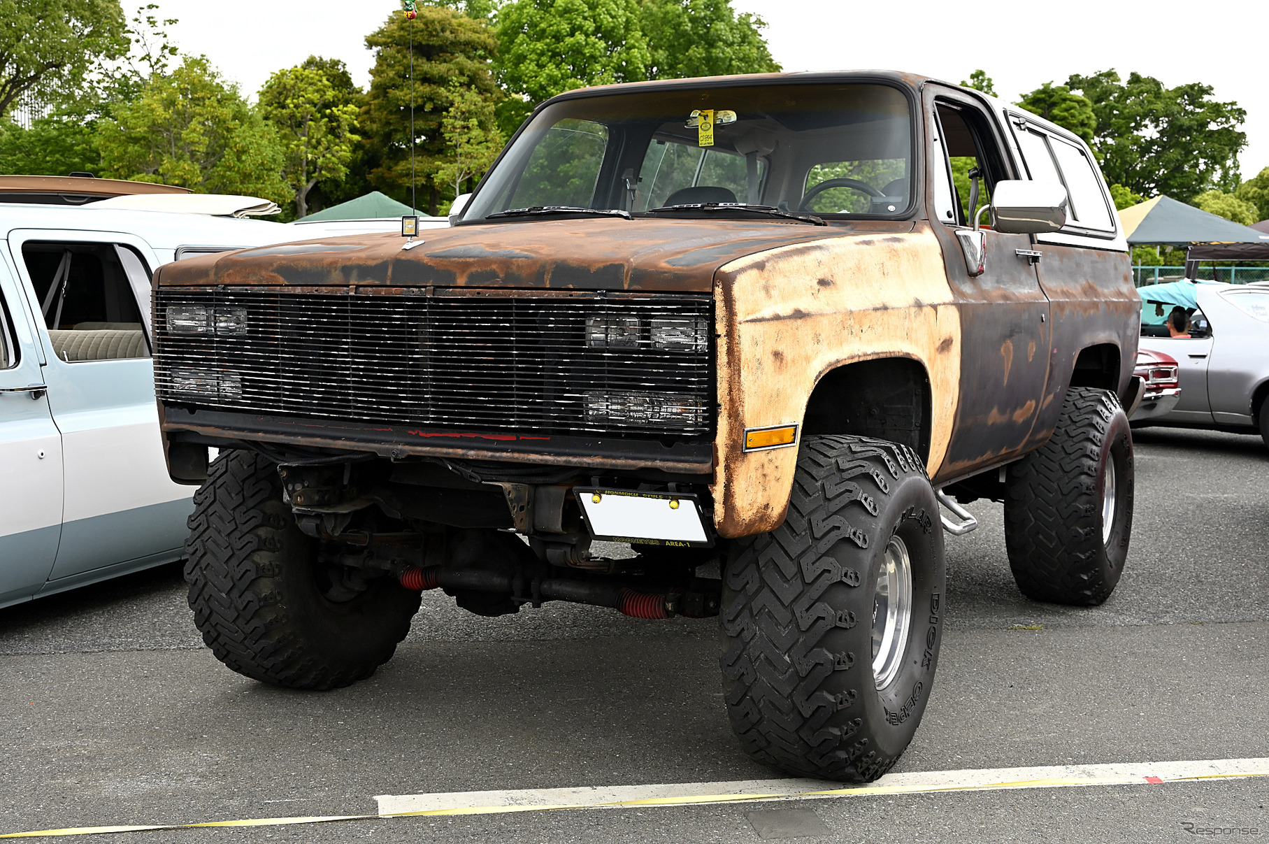 インパクト大なアメリカンSUVカスタムの世界…34th MOONEYES Street Car Nationals