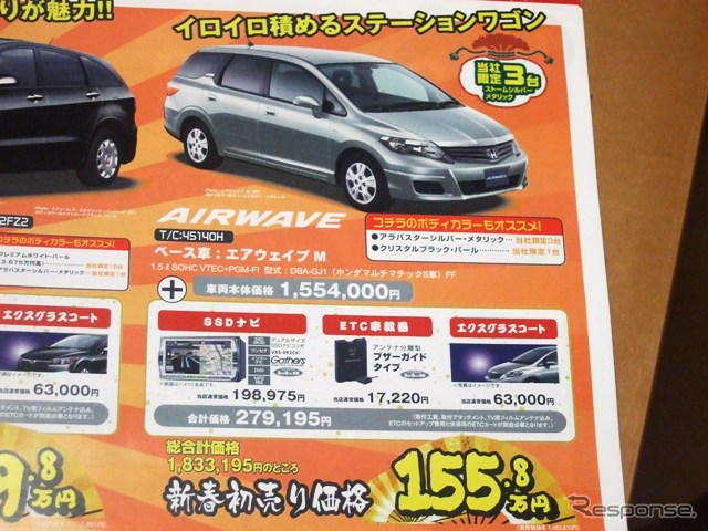 【初売り 値引き情報】新年はこのプライスでこの新車を購入する!!