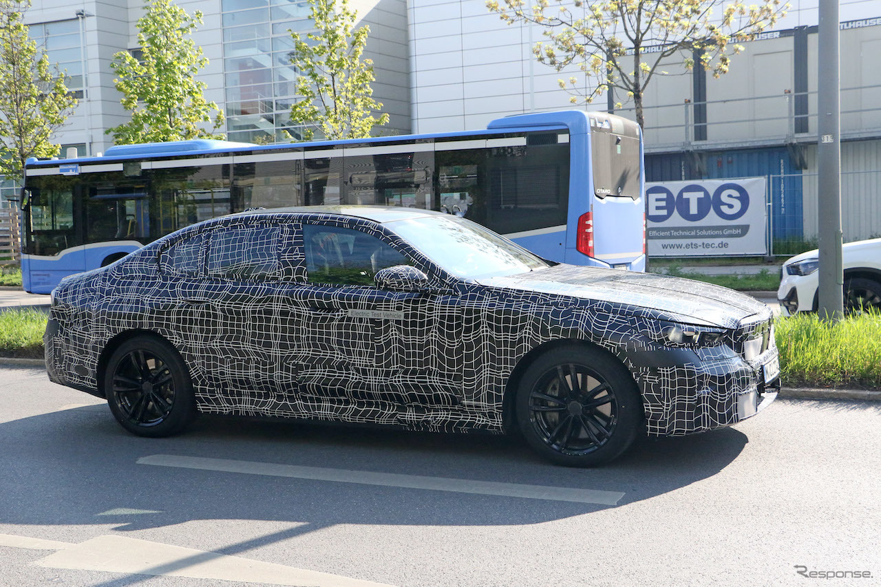 BMW i5 プロトタイプ（スクープ写真）