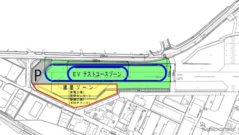 日本航空学園の周回コース（案）