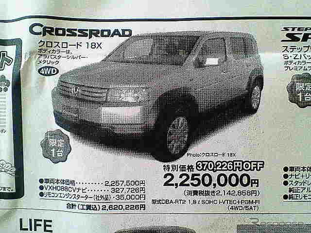 【初売り 値引き情報】新年はこのプライスで大きい車を購入する!!