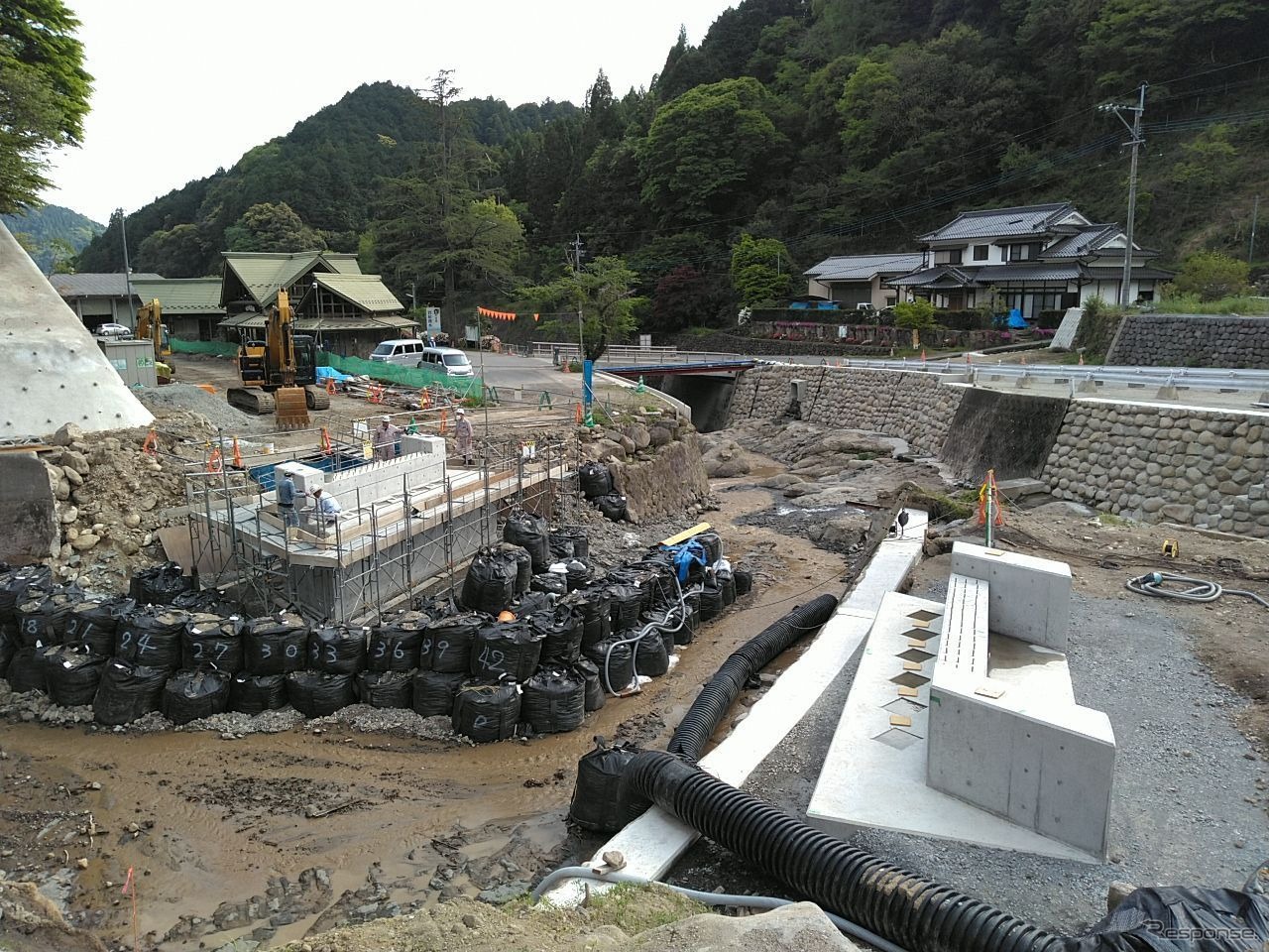 筑前岩屋駅構内（現在）