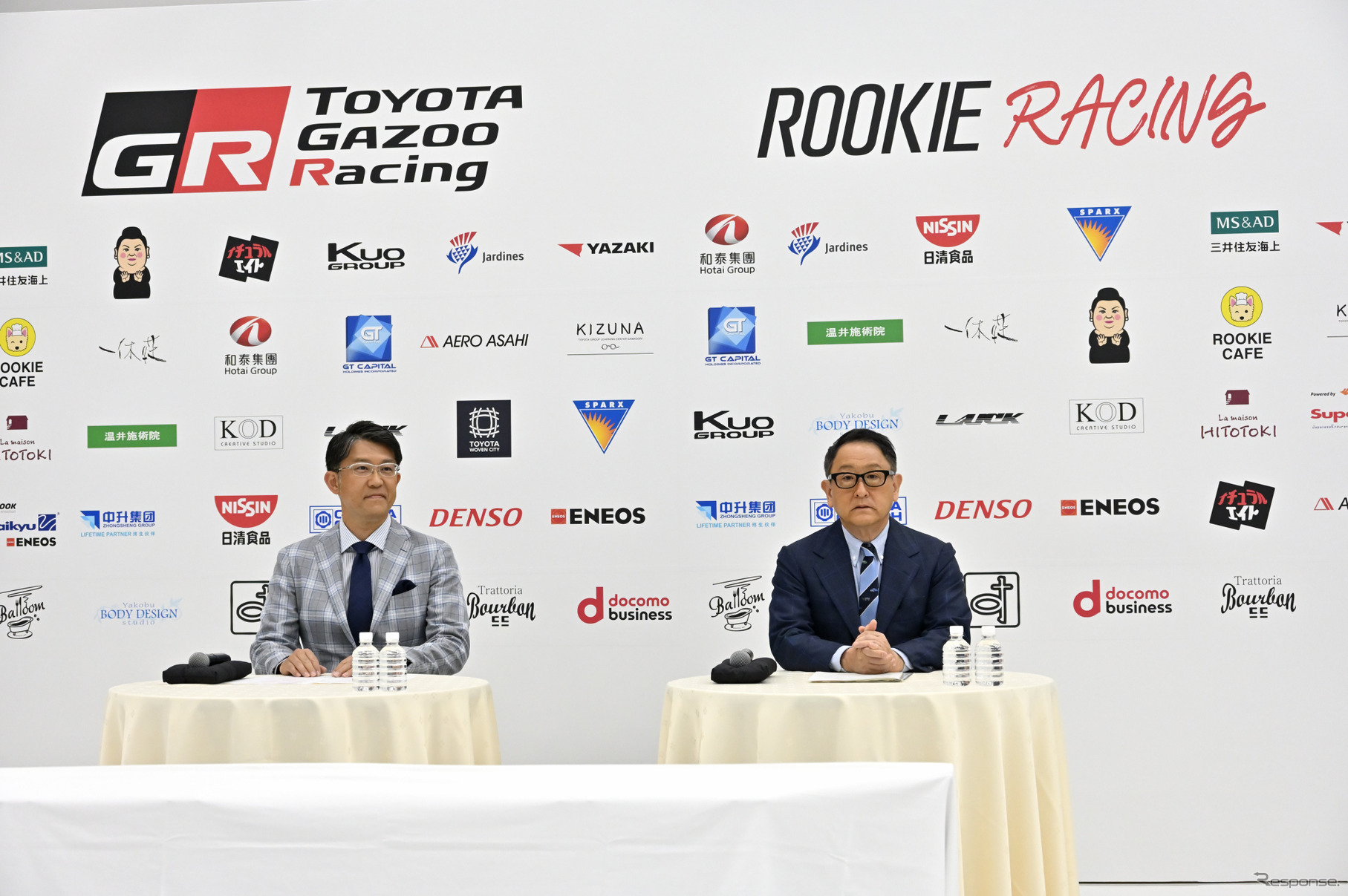 トヨタGAZOOレーシング・ルーキーレーシング記者会見