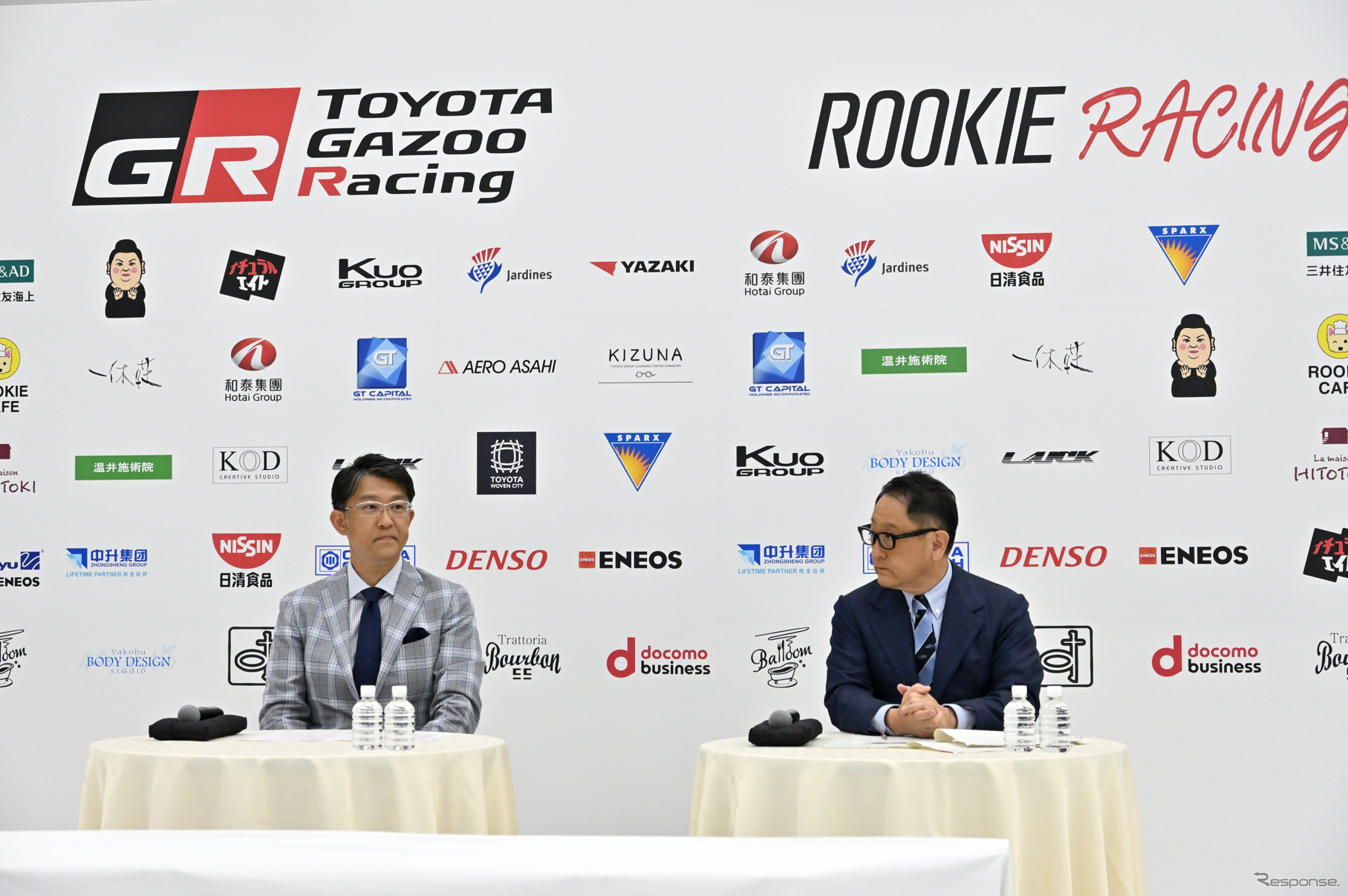 トヨタGAZOOレーシング・ルーキーレーシング記者会見