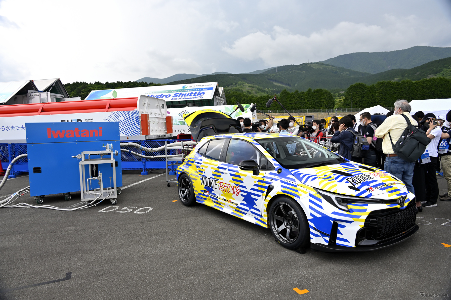 トヨタGAZOOレーシング・ルーキーレーシング・水素カローラ